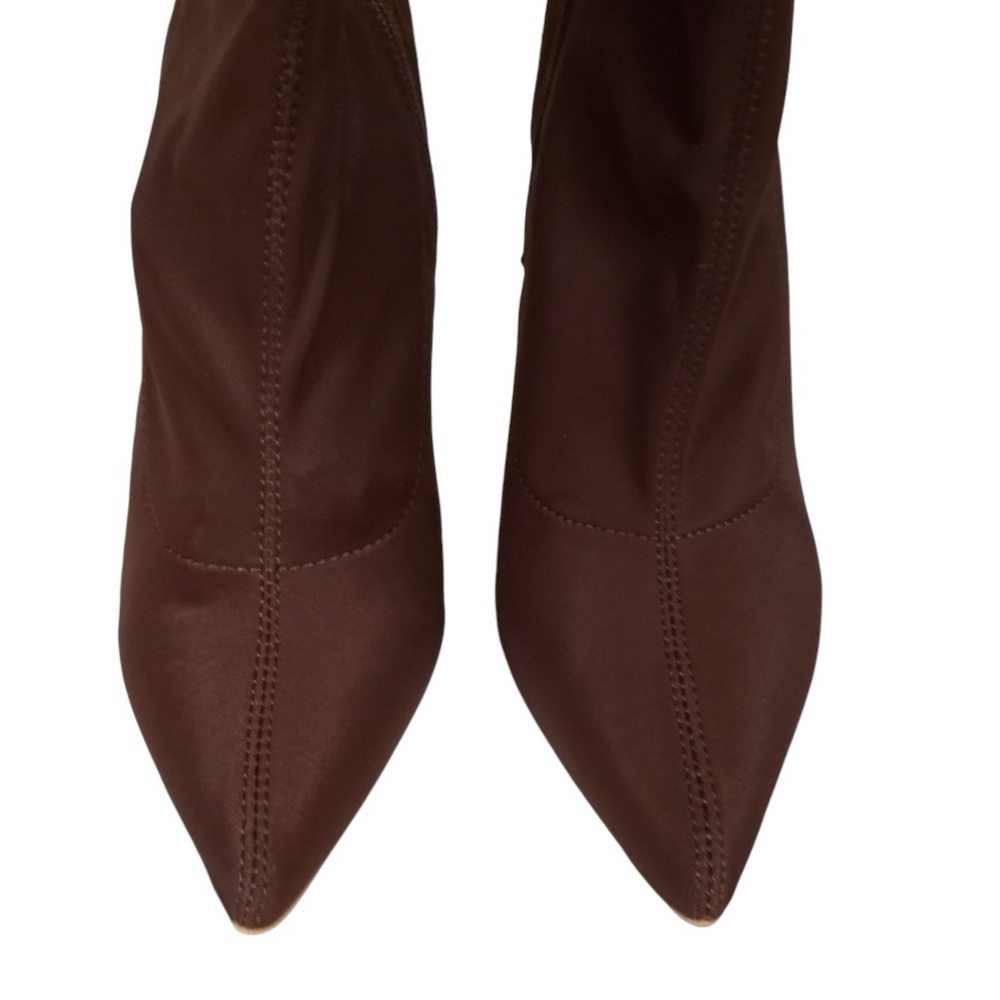 Fashion Nova Chocolate Ankle Bootie - Picture 6 of 6